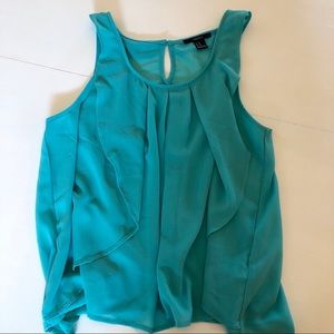 Sea foam green tank top